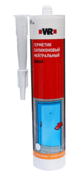 ГЕРМЕТИК СИЛИКОНОВЫЙ НЕЙТРАЛЬНЫЙ БЕЛЫЙ 300МЛ   бывший арт. 08925302